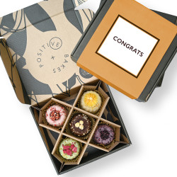 Congratulations Luxury Bundt Cake Selection Box - Plant-Based