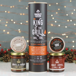 King of the Grill BBQ Rub and Sauce Gift Tube