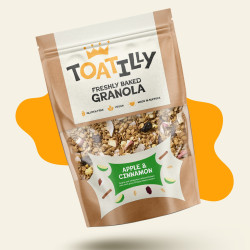 Gluten Free Apple & Cinnamon Granola - Freshly Baked