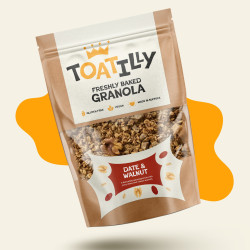 Gluten Free Date & Walnut Granola 500g - Freshly Baked