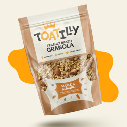 Gluten Free Maple & Almond Granola 500g - Freshly Baked