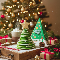 Christmas Tree Pancake Kit