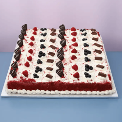 Red Velvet Cake - Egg Free Party Platter