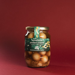Kombucha Pickled Onions 420g