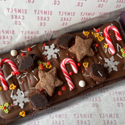 Christmas Vegan and Gluten Free Sharing Brownie