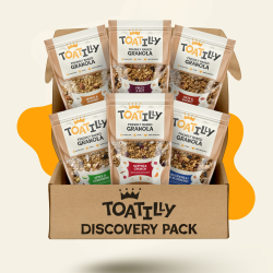Gluten Free Granola Taster Discovery Box 6 x 150g - Freshly Baked