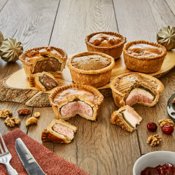 New 6 Piece 200g Speciality New Year Pork Pie Collection
