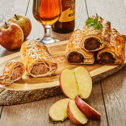 6 Piece Vegan, Apple & Sage Sausage Rolls