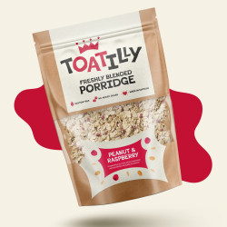 Freshly Blended Porridge - Peanut & Raspberry