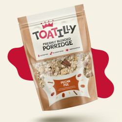 Freshly Blended Porridge - Pecan Pie