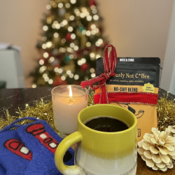 No-Caff Chicory, Carob & Dandelion Coffee Alternative Christmas Bundle - 3x150gr