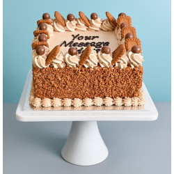 Personalised Teaser Speculoos Heaven Cake - Egg free