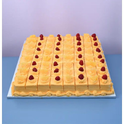 Mango Fruit Cake - Egg-Free Party Platter