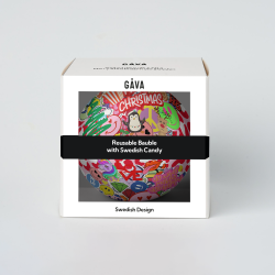 Oversized Swedish Tomte Bauble - 500g of Swedish Candy or 40 Chocolate Truffles