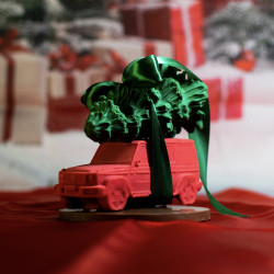 Santa&rsquo;s Sweet Ride Filled Chocolate Gift