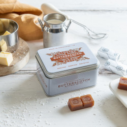 Butterscotch in Embossed Tin