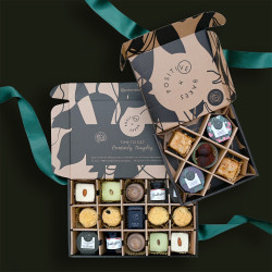 Ultimate Festive Luxury Afternoon Tea Hamper for 2 | Gluten Free & Plant-Based