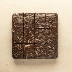 Classic Egg Free Belgian Chocolate Brownie Treat Box
