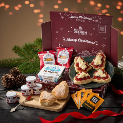 The Xmas Tree Cream Tea Hamper