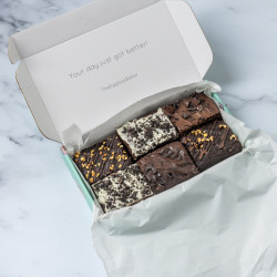 Egg Free Brownie Surprise Selection Box of 6