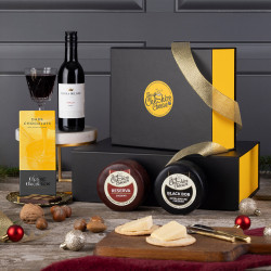 Indulgent Cheese, Chocolate & Red Wine Gift Hamper