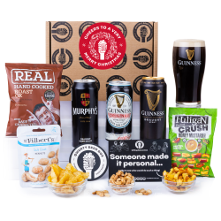 Guinness Irish Stout and Premium Snack Beer Gift Hamper
