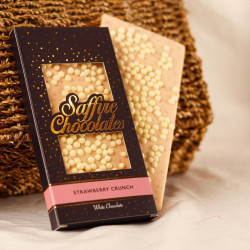 Handmade Luxury Belgian White Chocolate Bar 120g - Choose Flavour