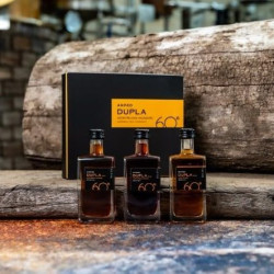 Double Bedded Mini Palinka Selection ABV 60% | Artisan Fruit Brandy - 3 x 50ml