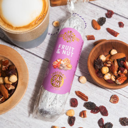 Chocolate Salami with Fruit and Nut Filling 250g - Handmade