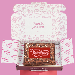 Gluten-Free Valentines Brownie Slab *Pick Your Design*