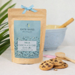 Bake at Home Milk Chocolate Chip Cookie Mix - Artisan Baking Kit - Biodegradable Packaging