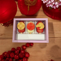 Personalised Lunar New Year Trio Of Cakesicles