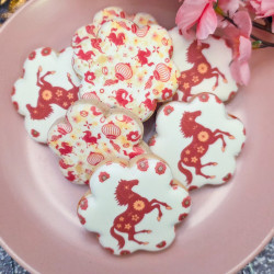 Lunar Year Biscuit Gift Box, Year of The Horse - 8 Pieces