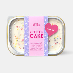 Piece of Cake Postable Cake Box (Vanilla)