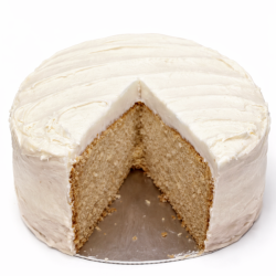Gluten Free Vanilla Cake (Egg, Dairy & Gluten Free)