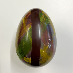 Hand Painted Single Origin 65% Sumba Island Easter Egg