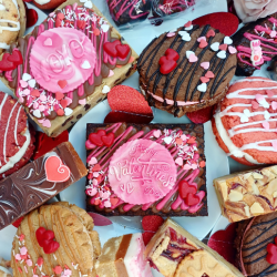 Love Letter Brownie Gift Box With 2 Valentine’s Treats (Choose Your Mix)