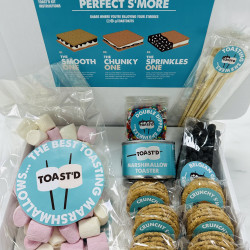 Large Vegan S&rsquo;mores Making Kit - Reusable Tabletop Toaster, Gluten Free, Dairy Free, Halal