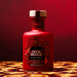 Aged Spiced Rum Infused with Bara Brith 40%, 20cl, Made in Wales