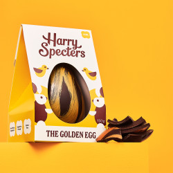 The Golden Dark Chocolate Easter Egg