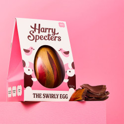 The Swirly Milk Chocolate Easter Egg