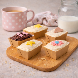 Dairy and Egg Free Cake Selection Box - 7 Mini Loafs - Nut Free, Vegan