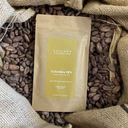 Caramelised White, Colombia 38% Blonde Chocolate Bar