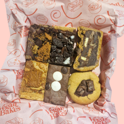 Vegan Brownie & Cookie Treat Box