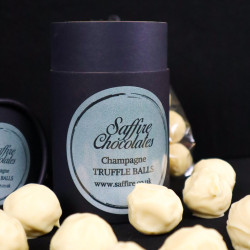 Champagne Truffle Balls | Saffire Chocolates