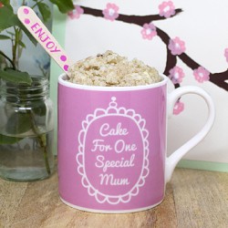Mug Cake for One Special Mum