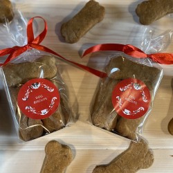 Christmas Dog Biscuit Bag