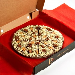 Crunchy Munchy Chocolate Pizza