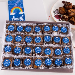 Thank you - Rainbow Ultimate Brownie Gift Box (Gluten Free)