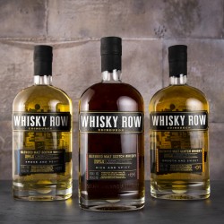 Whisky Row, Blended Whisky Triple Gift Set Collection, 3 x 70cl